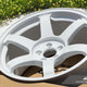 Volk Racing TE37 Saga SL 17x9.5 +45 5x100 Dash White - GR86 / BRZ / FRS (Set of 4)