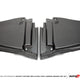 AMS Performance Red Alpha Matte Carbon Rear Engine Bay Cover Set - Infiniti Q50 / Q60