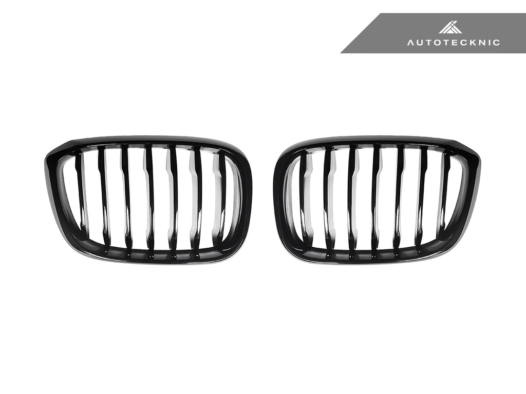 AutoTecknic Gloss Black Front Grille Set - G01 X3 | G02 X4 Pre-LCI