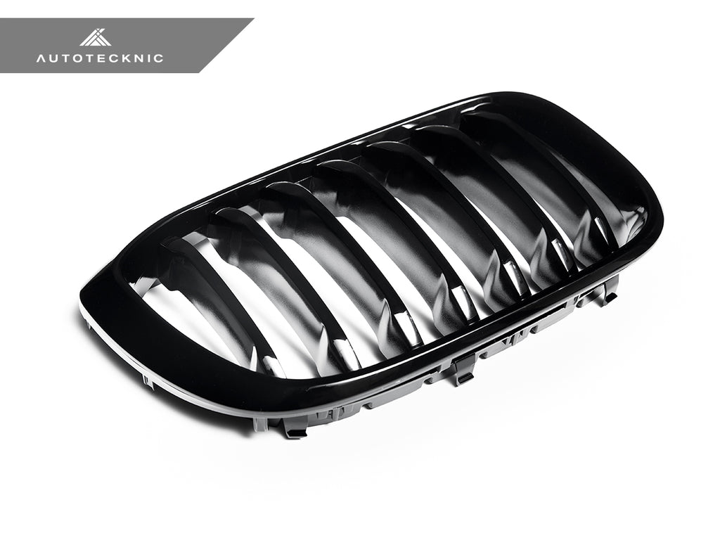 AutoTecknic Gloss Black Front Grille Set - G01 X3 | G02 X4 Pre-LCI