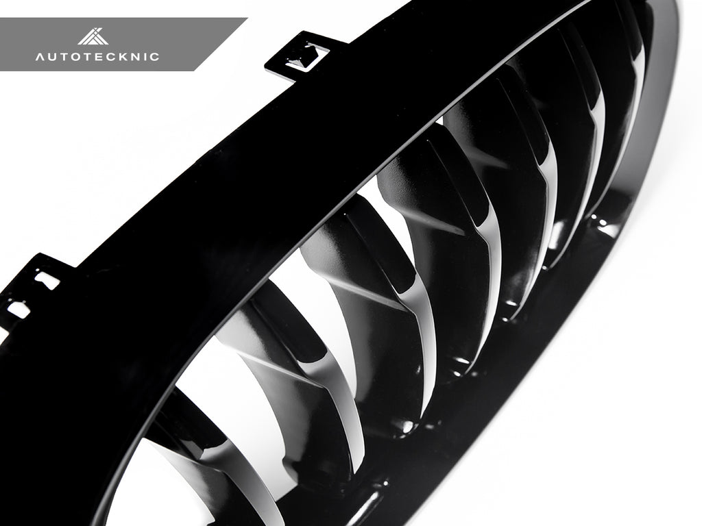 AutoTecknic Gloss Black Front Grille Set - G01 X3 | G02 X4 Pre-LCI