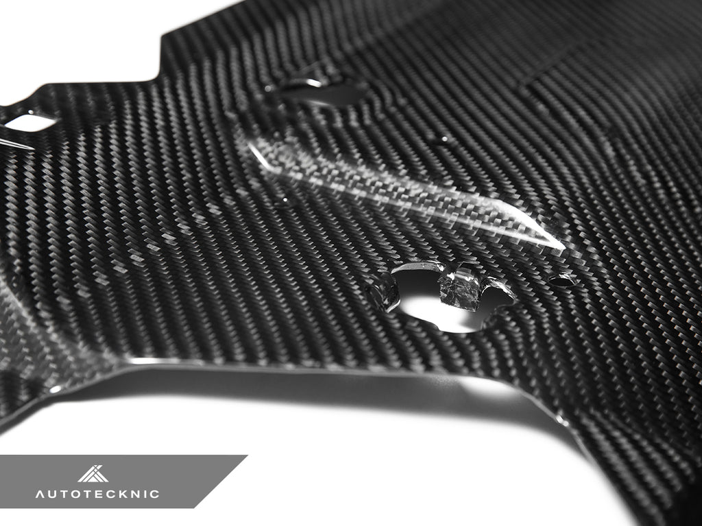 AutoTecknic Dry Carbon Fiber Cooling Shroud - G01 X3 | G02 X4