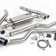 Dinan Free Flow Axleback Exhaust - Black Tips - BMW G20 M340i / G22 M440i
