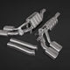 Mercedes AMG G550/G500 (W463A) - Valved Dual Mufflers (OE Actuators)
