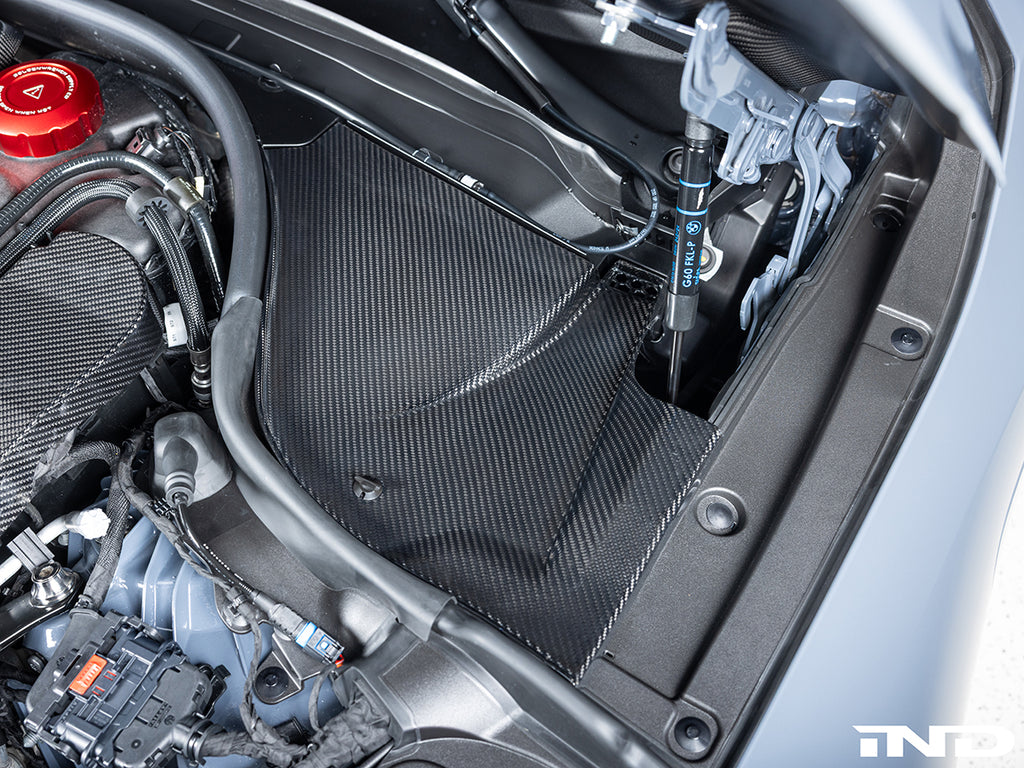 AutoTecknic Dry Carbon Engine Cowl Panel Trim Set - G90/ G99 M5