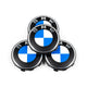 Genuine BMW Next Dark Design Wheel Center Cap Set - 56mm