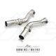Fi Exhaust Front Pipe + Mid X-Pipe + Valvetronic Muffler + Quad Silver Tips (Retains OEM Valve Settings - No Remote) - F80 M3 | F82 M4 2014-2020