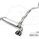 Fi Exhaust Front Pipe + Mid Pipe + Valvetronic Muffler + Quad Silver Tips (Retains OEM Valve Settings - No Remote) - G30 540i 2017-2023