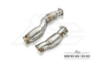 Fi Exhaust Front Pipe + Mid X-Pipe + Valvetronic Muffler + Quad Silver Tips Retains OEM Valve Settings - No Remote - BMW G80 M3/G82 M4 | 3.0TT S58 | 2021+