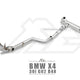 Fi Exhaust Front Pipe + Mid Pipe + Valvetronic Muffler + Dual Silver Tips (Retains OEM Valve Settings - No Remote) - G01 X3 | G02 X4 2019-2021