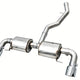 AWE Tuning Touring Axle Back Exhaust - Chrome Silver - 19-23 BMW 330i / 21-23 BMW 430i Base G2X