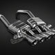 Chevrolet Corvette (C7) Stingray/Z06 - Valved Exhaust w Post Cat Spare Pipes (CES3)