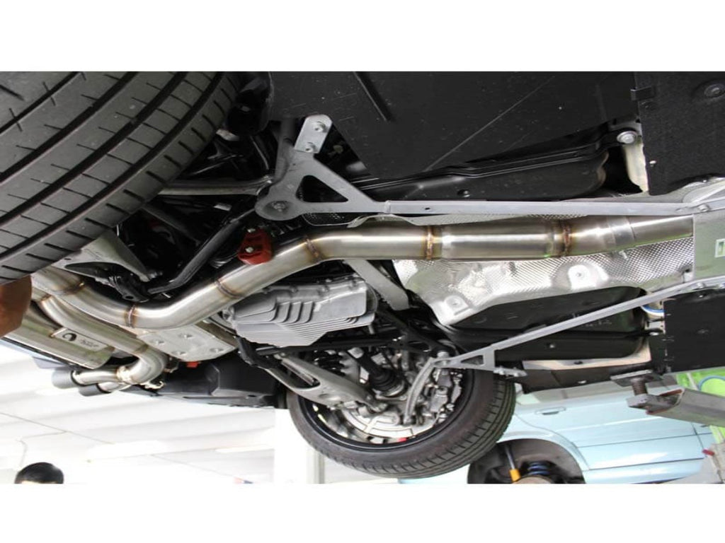 ACTIVE AUTOWERKE SIGNATURE EXHAUST SYSTEM F-BRACE | BMW F87 M2 COMPETITION