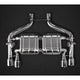 BMW M2 (F87) - ECE Valved Exhaust w/ MidSilencer Spare Pipes + Stainless Tips (CES3)