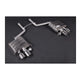 BMW Alpina B5 BiTurbo (F10) - ECE Valved Mufflers (CES3)