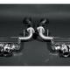 Ferrari 599 GTB Fiorano - Valved Exhaust + Post Cat Spare Pipes