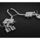 Mercedes AMG ML63 (W164) - Valved Mufflers w SS Tips (CES3)