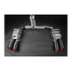 Audi S8 (D5) - Valved Catback Exhaust System + Capristo Tips (OE Actuators)
