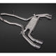 BMW X3M Competition (G01/F97) - Valved Exhaust, OPF Spare, MidPipes + Carbon Tips (OE Actuators)