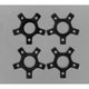 Ferrari Portofino - Wheel Spacers 11mm Front / 17mm Rear (Star Shape) with Titanium Wheel Bolts