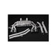 BMW M3/M4 (G8X) - ECE Valved Exhaust, Middle Silencer Spare + Wicrom Tips (OE Actuators)