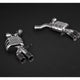 BMW M5 (F10) - Valved Exhaust, Mid-Pipes + Carbon Tips (CES3)