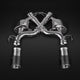 Mclaren 675LT - Valved Exhaust, Cat Spare Downpipes + Capristo Tips (CES3)