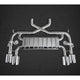 Jaguar F-Type V8S/R - Valved Exhaust (OE Actuators)