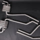 Porsche 958.1 Cayenne Turbo/S ('10-14) - ECE Valved Exhaust + MidPipes (CES3)