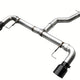 AWE Tuning Track Edition Axle Back Exhaust - Diamond Black - 19-23 BMW 330i / 21-23 BMW 430i Base G2X