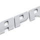 APR Badge Matte Silver