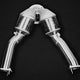 Porsche 95B Macan S (Facelift) - 250 Cell Sport Cat Downpipes
