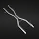 Mercedes AMG ML63 (W164) - Mid-Silencer Spare Pipes (for Capristo)