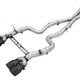 AWE Tuning Track Edition Catback Exhaust - Diamond Black Tips - BMW F8X M3/M4