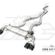 Fi Exhaust Front Pipe + Mid Pipe + Valvetronic Muffler (Retains OEM Valve Settings - No Remote) - G42 M240i 2022-Up