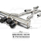 Fi Exhaust Front Pipe + Mid X-Pipe + Valvetronic Muffler + Quad Silver Tips (Retains OEM Valve Settings - No Remote) - G80 M3 | G82 M4 2021-Up (M Performance Version)