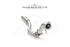 Fi Exhaust Mid Y-Pipe + Valvetronic Muffler + Quad Silver Tips + Fi PRO App Remote OBDII - Porsche 95B.2 Macan 2.0T 2019-2021