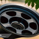 Volk Racing TE37XT Black Shadow LTD 16x8 +0 5x150 Matte Translucent Black - Land Cruiser / Tundra / LX570 (Set of 4)