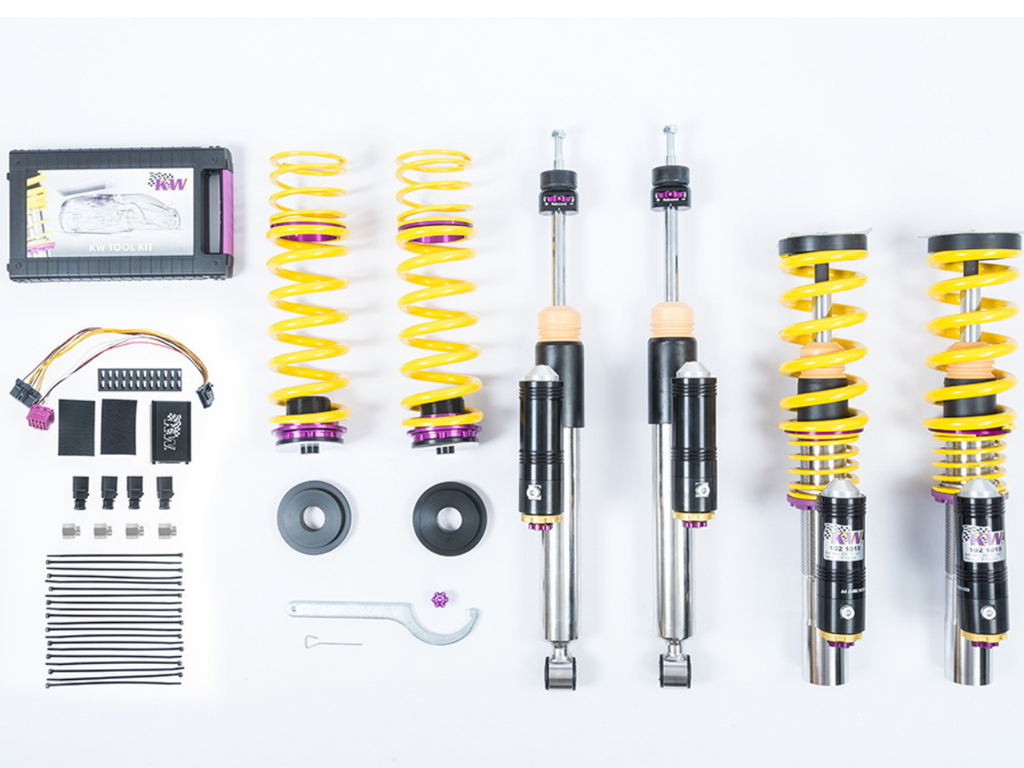 KW Suspensions V4 Coilover Kit - Lamborghini Aventador without electronic dampers