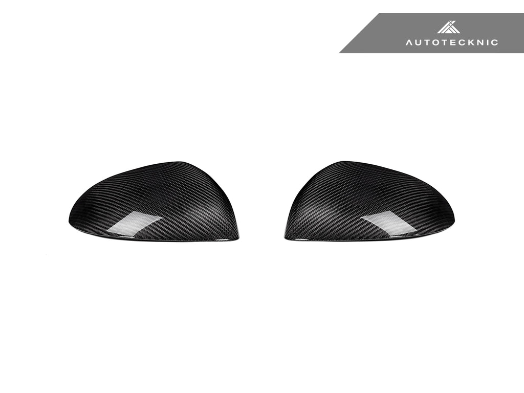 AutoTecknic Replacement Dry Carbon Mirror Covers - Mercedes-Benz W206 C-Class