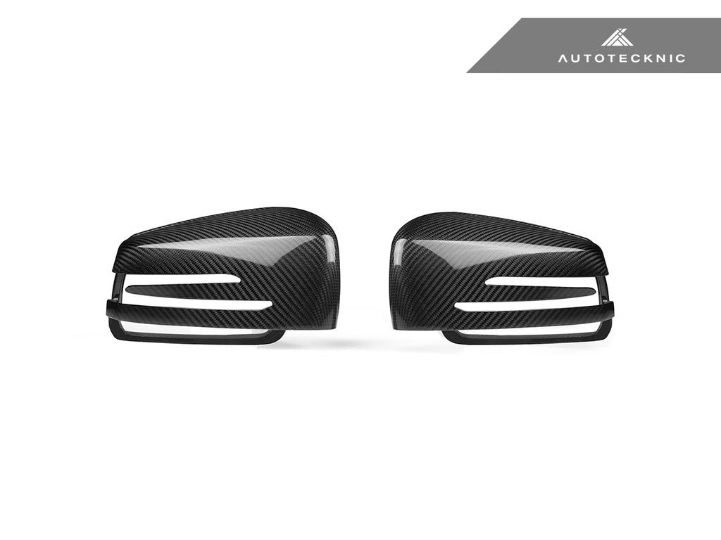 AutoTecknic Replacement Version II Dry Carbon Mirror Covers - Mercedes-Benz Vehicles