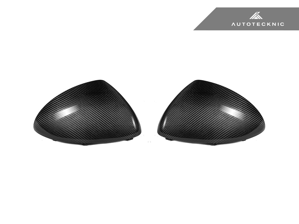 AutoTecknic Replacement Dry Carbon Mirror Covers - Porsche 958 Cayenne