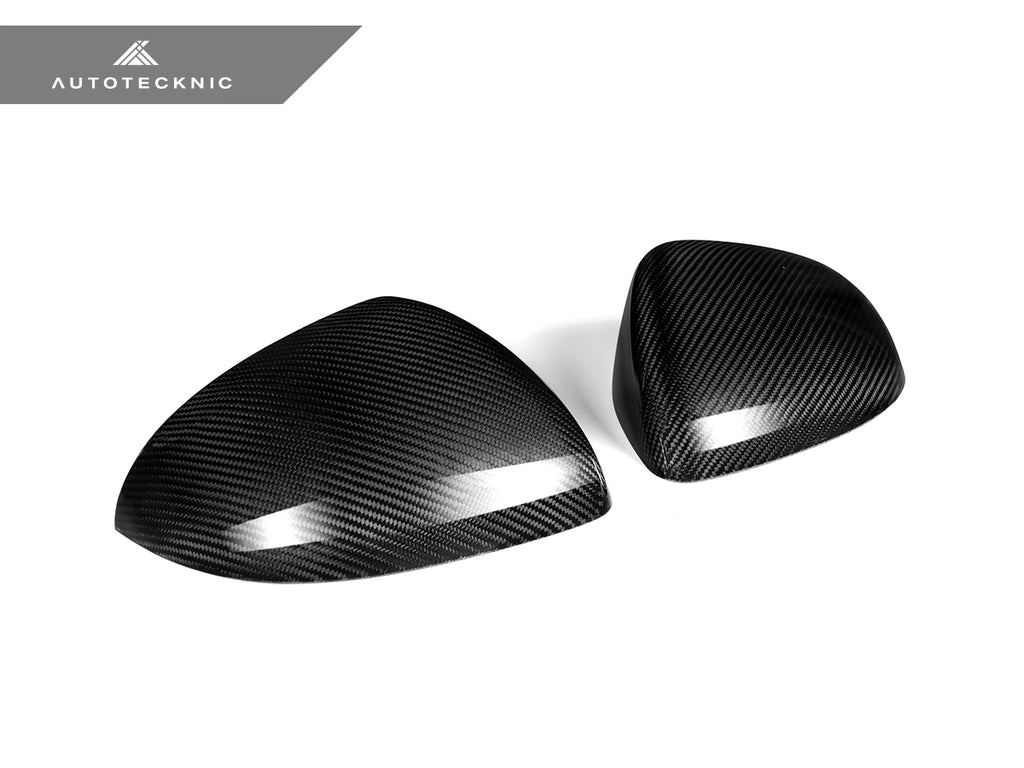 AutoTecknic Replacement Dry Carbon Mirror Covers - Mercedes-Benz W206 C-Class