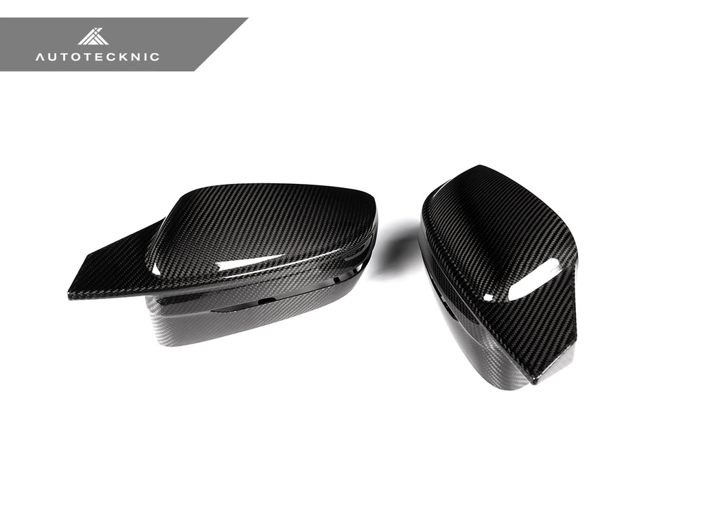AutoTecknic G8X Style M-Inspired Version II Dry Carbon Mirror Covers - G20 3-Series | G22 4-Series - AutoTecknic USA