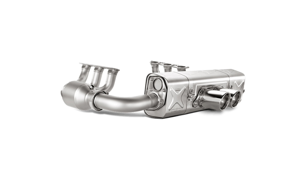 Akrapovic Slip-On Titanium Exhaust System with Carbon Tail Pipe Set - Gallardo LP 570-4 Coupe / Spyder