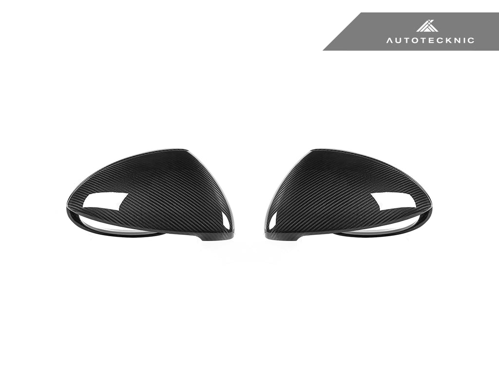 AutoTecknic Replacement Dry Carbon Mirror Covers - Porsche 958.2 Cayenne