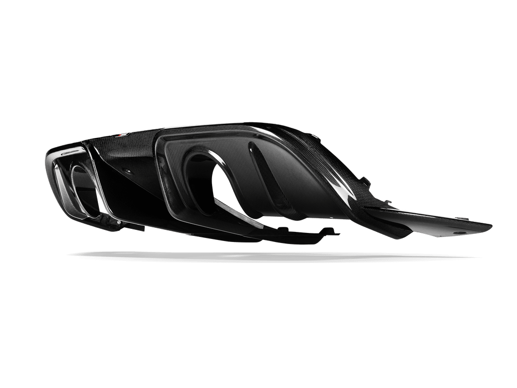 Akrapovic Gloss Carbon Rear Diffuser - 718 Cayman GT4 RS 982
