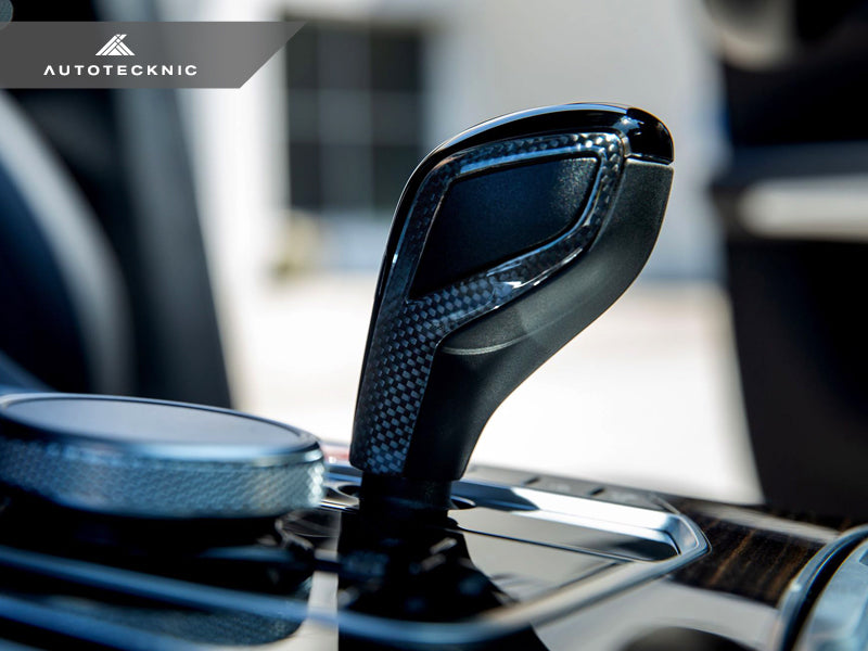 f40 gear AutoTecknic Carbon Fiber Gear Selector Side Trims - F40 1-Series | F44 2-Series Gran Coupe