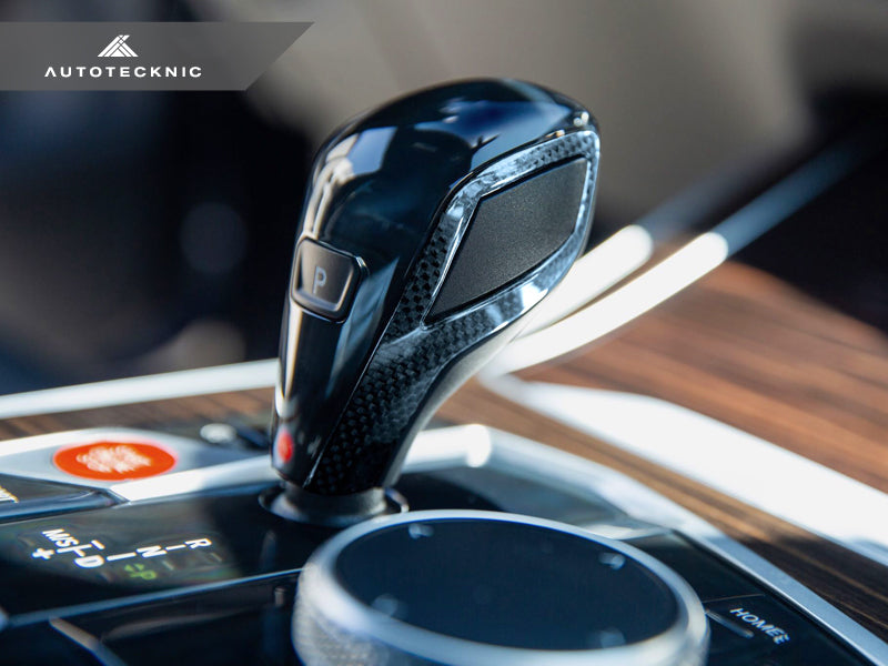 f40 gear AutoTecknic Carbon Fiber Gear Selector Side Trims - F40 1-Series | F44 2-Series Gran Coupe