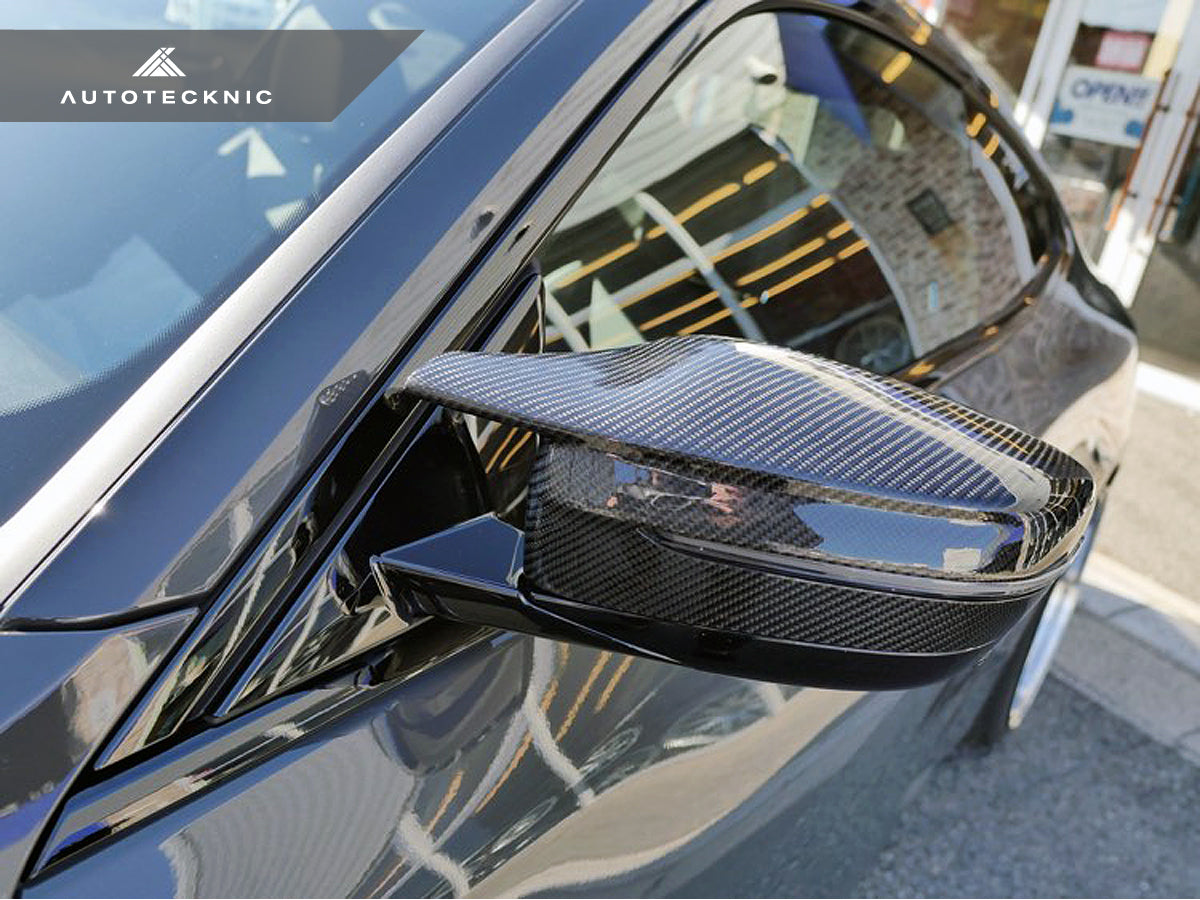 Real Carbon Fiber G8X Style Mirror Covers For BMW G20, G22, G30 Series - Clip-On Upgrade